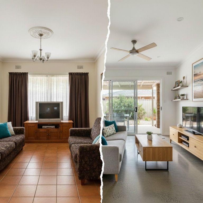 Remodelling Render — Open Living Space