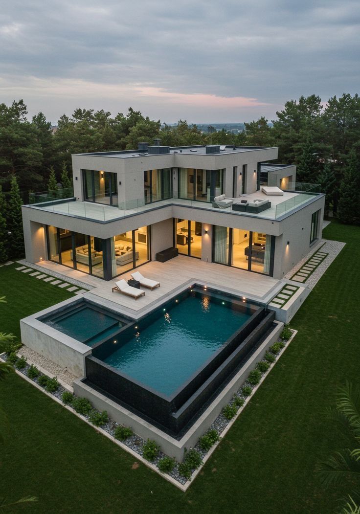 Open Courtyard Retreat
